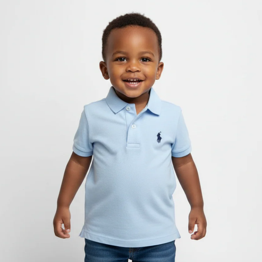 Short Sleeved Polo Shirts for Kids | Cotton Polo Tees for Boys & Girls | School Uniform Essential | Various Sizes
