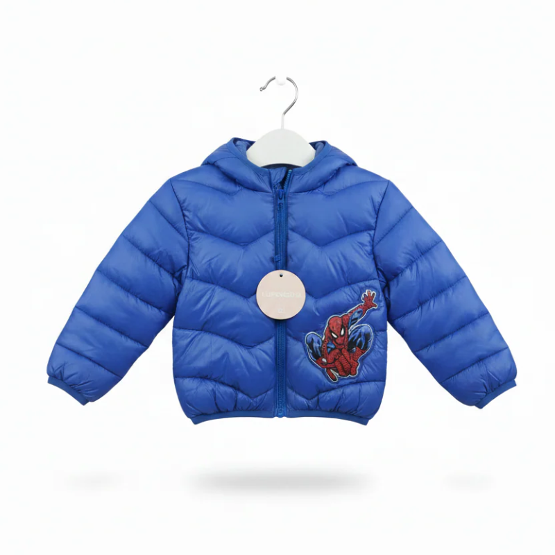 Spider-Man boys jacket waterproof and warm