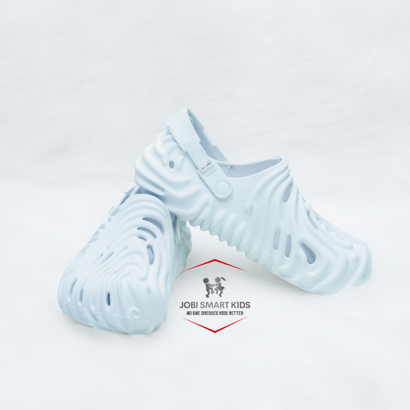 Big White Kids’ Crocs | Sizes 43, 44, 45 | Lightweight & Comfortable