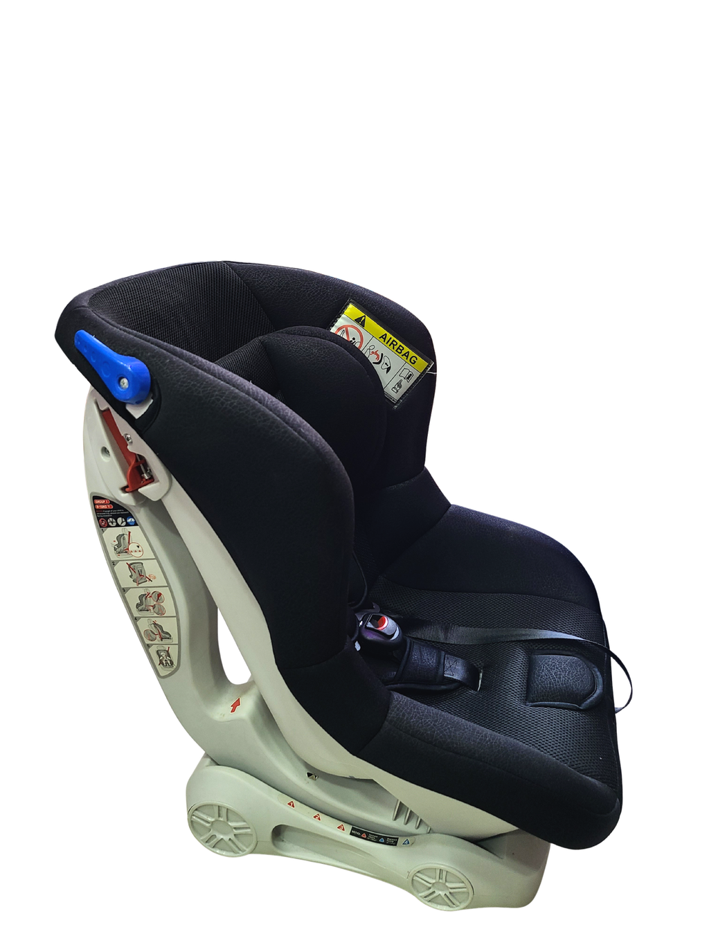 Black Kids Car Seat(Slightly Used) | Safe, Comfortable & Adjustable Child Safety Seat