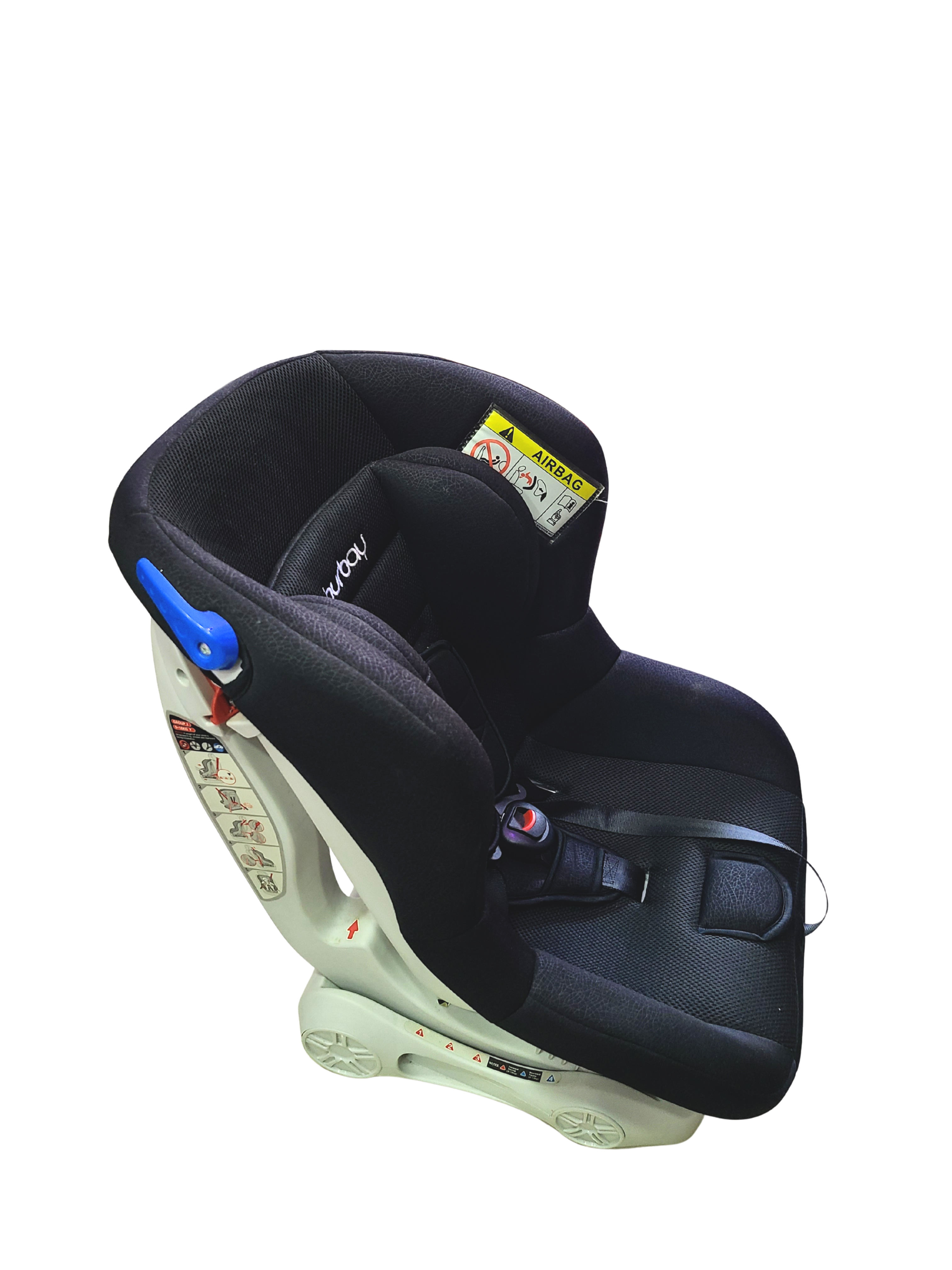 Black Kids Car Seat(Slightly Used) | Safe, Comfortable & Adjustable Child Safety Seat