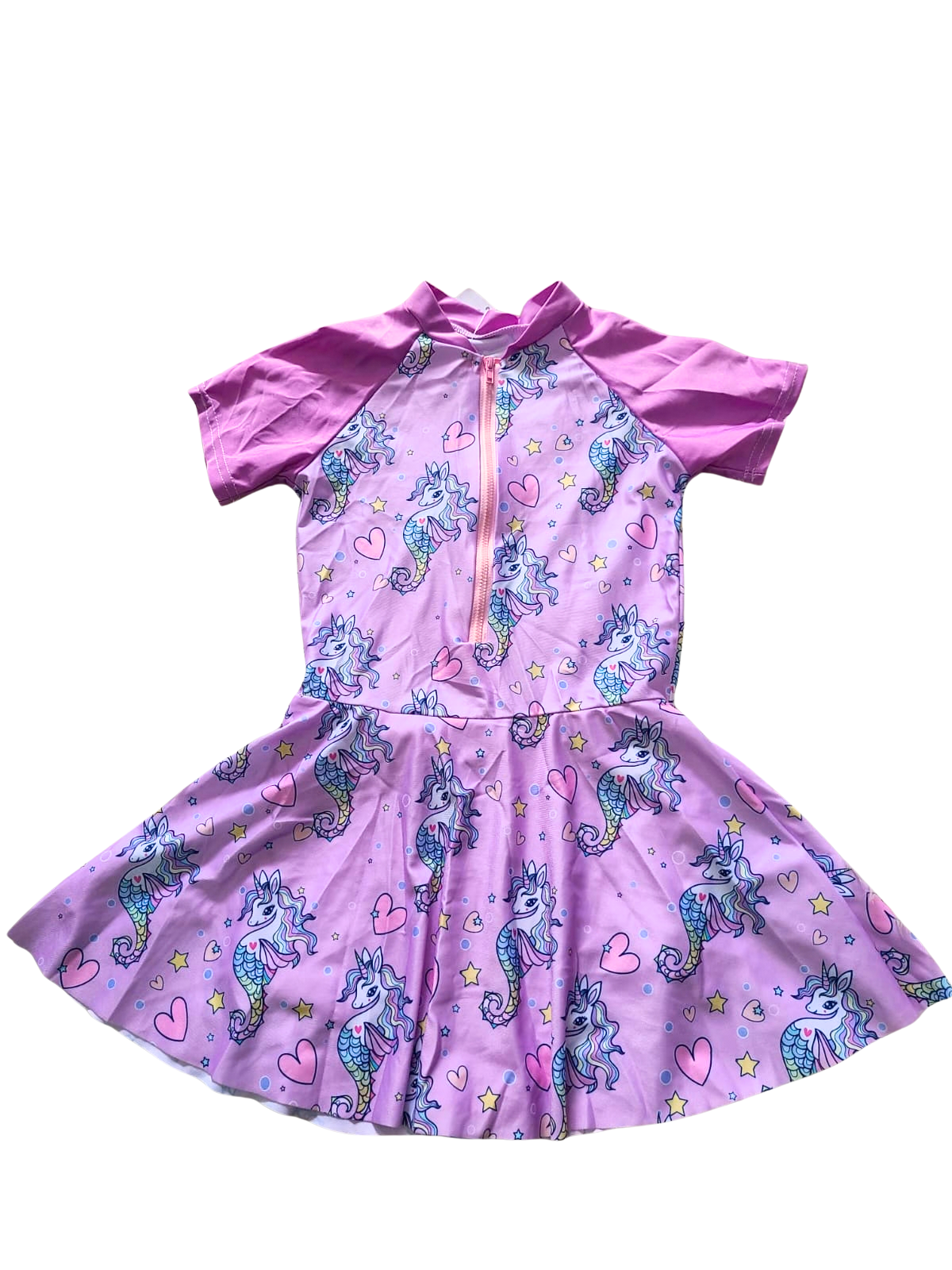 Girls Swim Costume with Skirt | Stylish Kids Swimwear