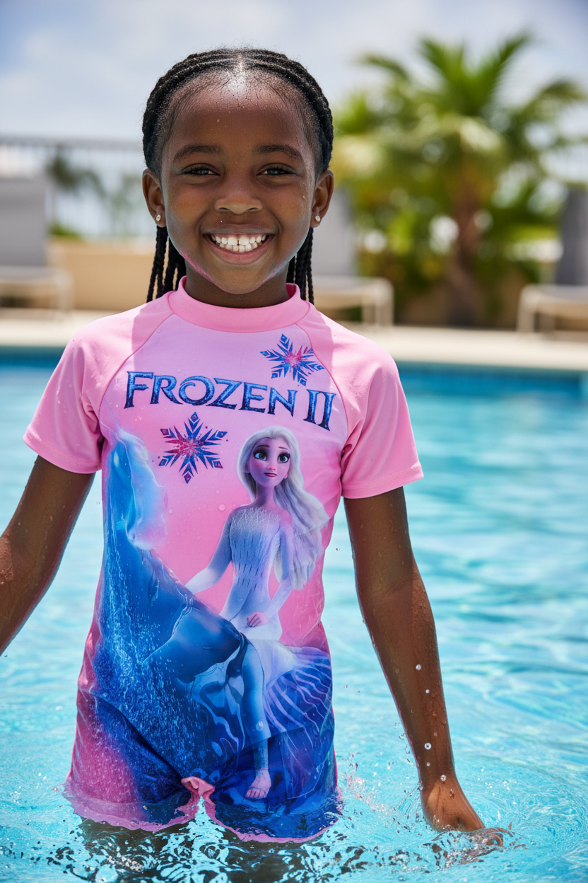 Frozen Girls  Swimming Costume | Kids Swimwear