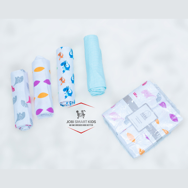 2 Pack Flannel Receiving Blankets | 100% Cotton | Soft & Cozy | 0–2yrs| Boys and Girls