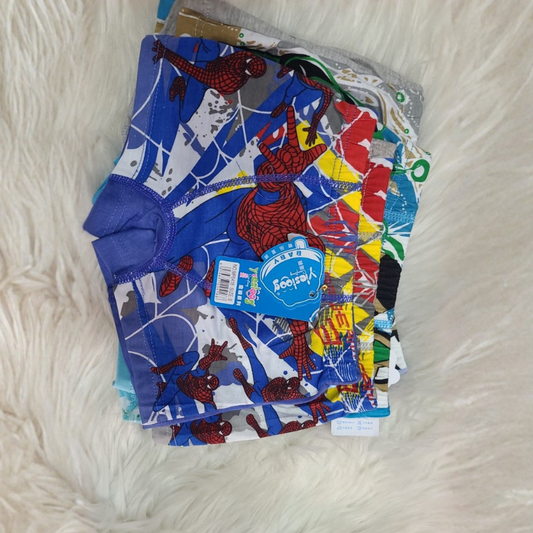 Boys Spiderman Theme Boxers