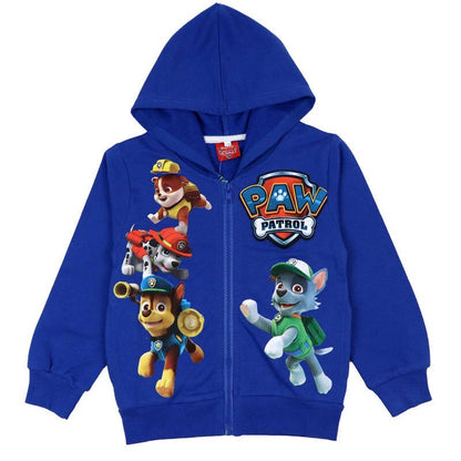 Blue Paw Patrol Themed Jacket Front side