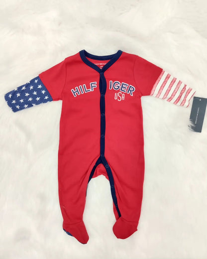 Red Hilfiger Kids Rompers