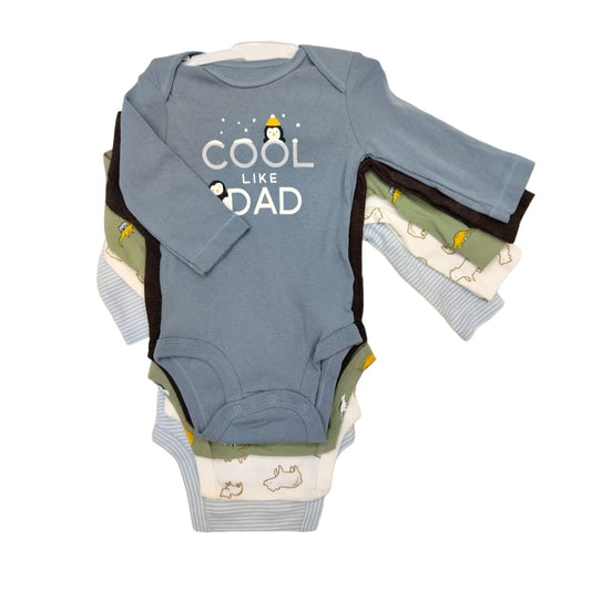 5 pack boys Bodysuit