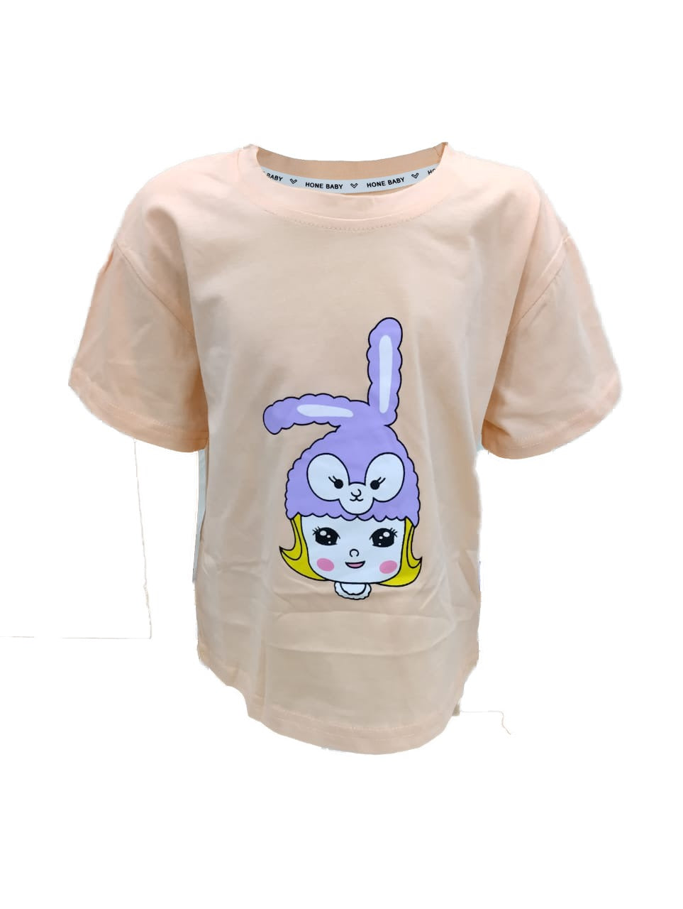 Peach Girls Short-Sleeved T-Shirts