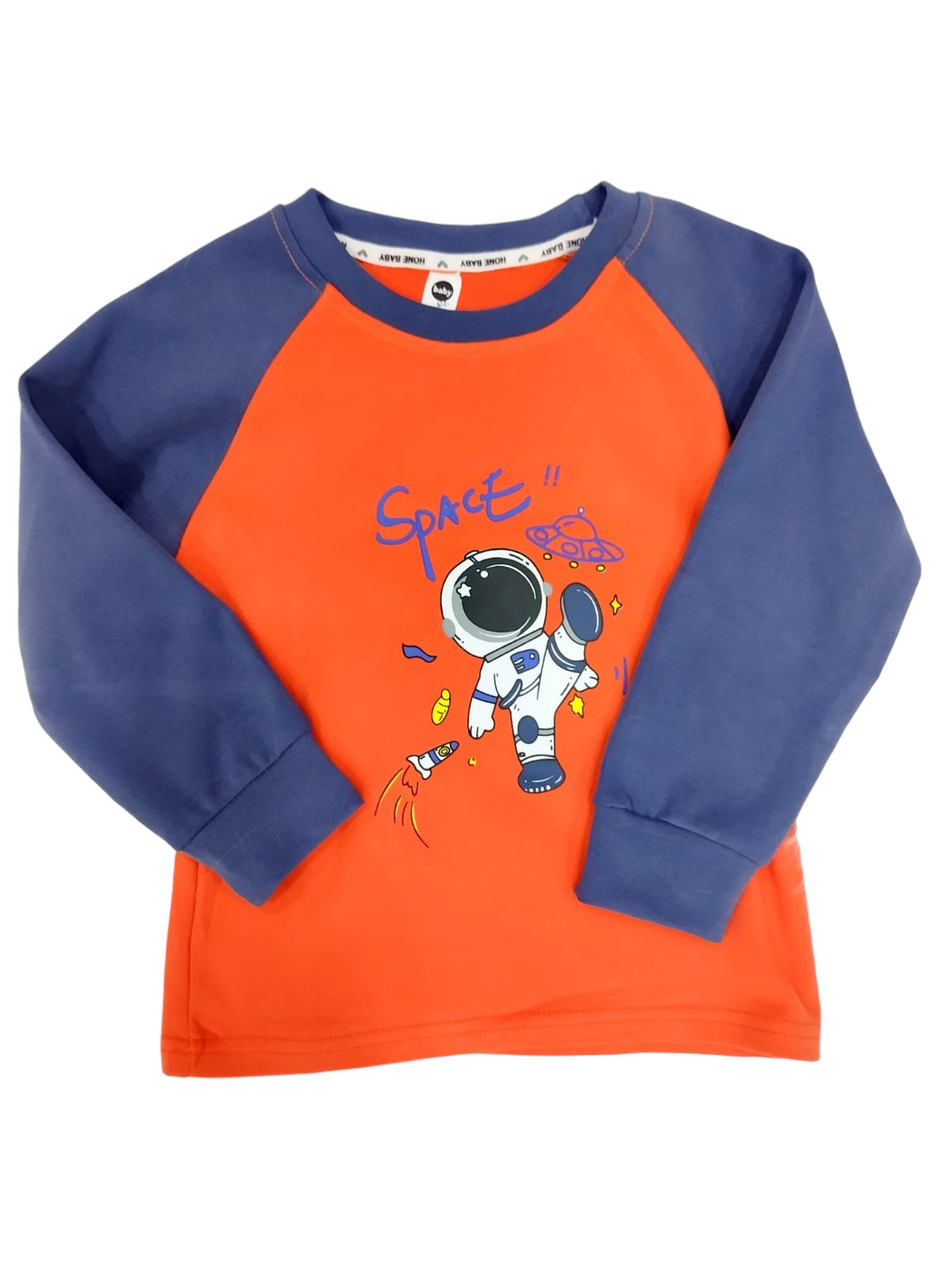 Orange Boys' Long Sleeve T-Shirts
