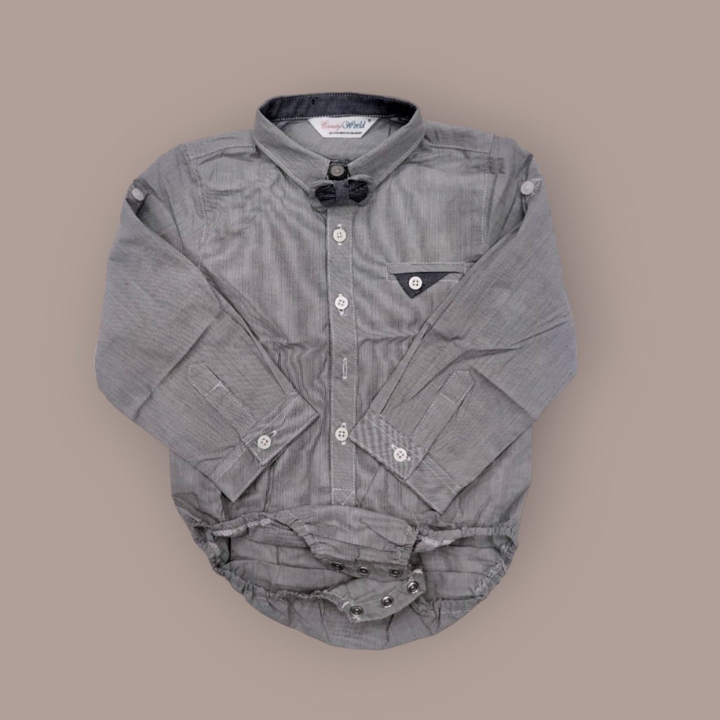 Grey Boys Official Bodysuit Shirt