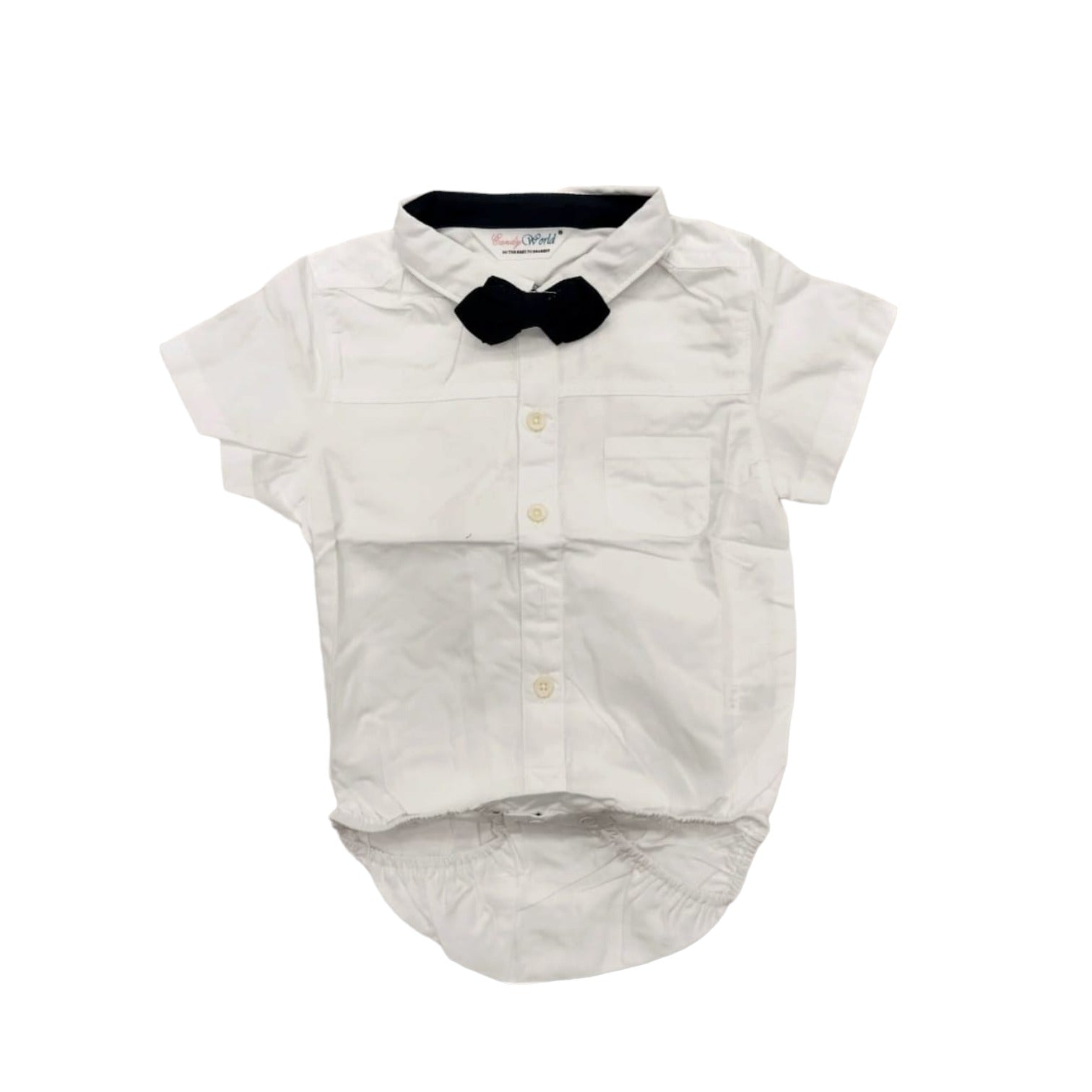 White and Blue Baby Official Bodysuits