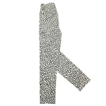 Animal print girls tights