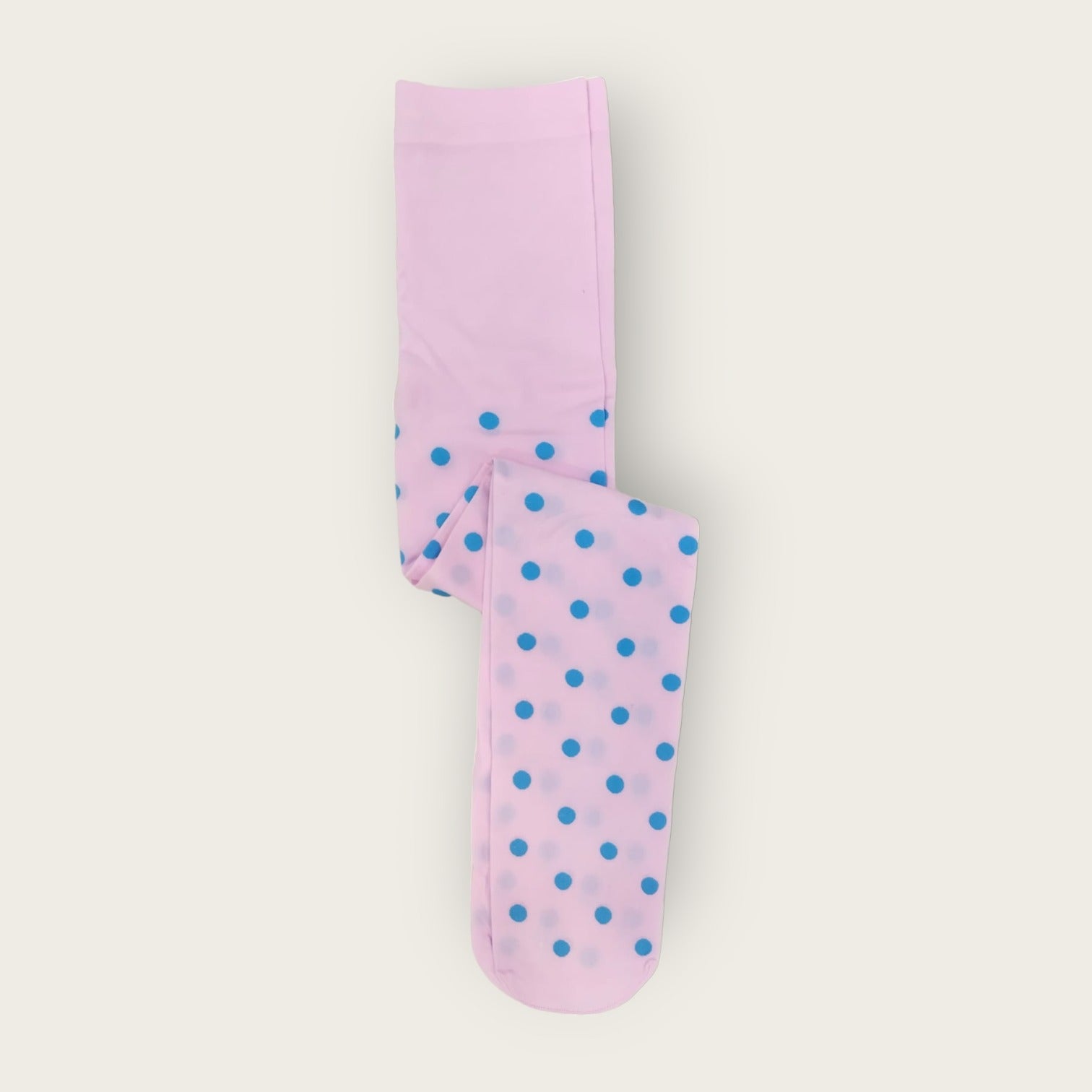 Pink Polka Light stockings