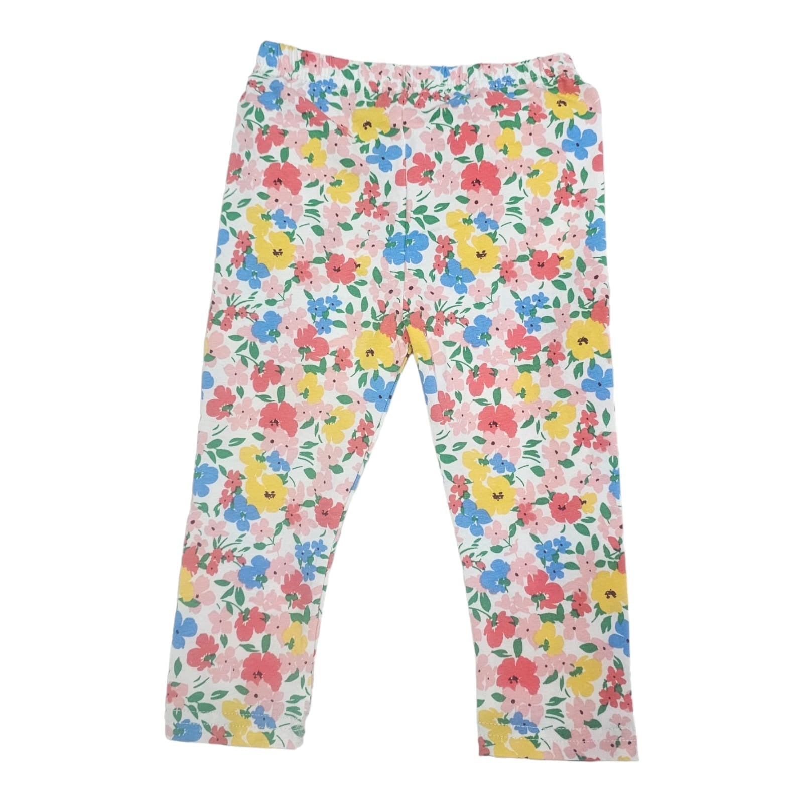White and Yellow Girls' Tights