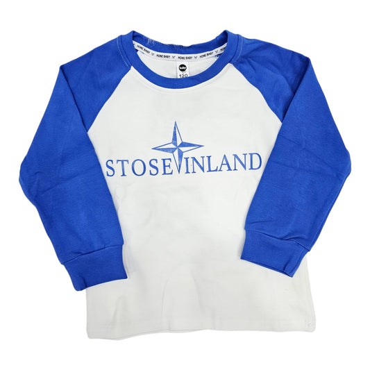 White Stose inland Boys Long sleeved shirts