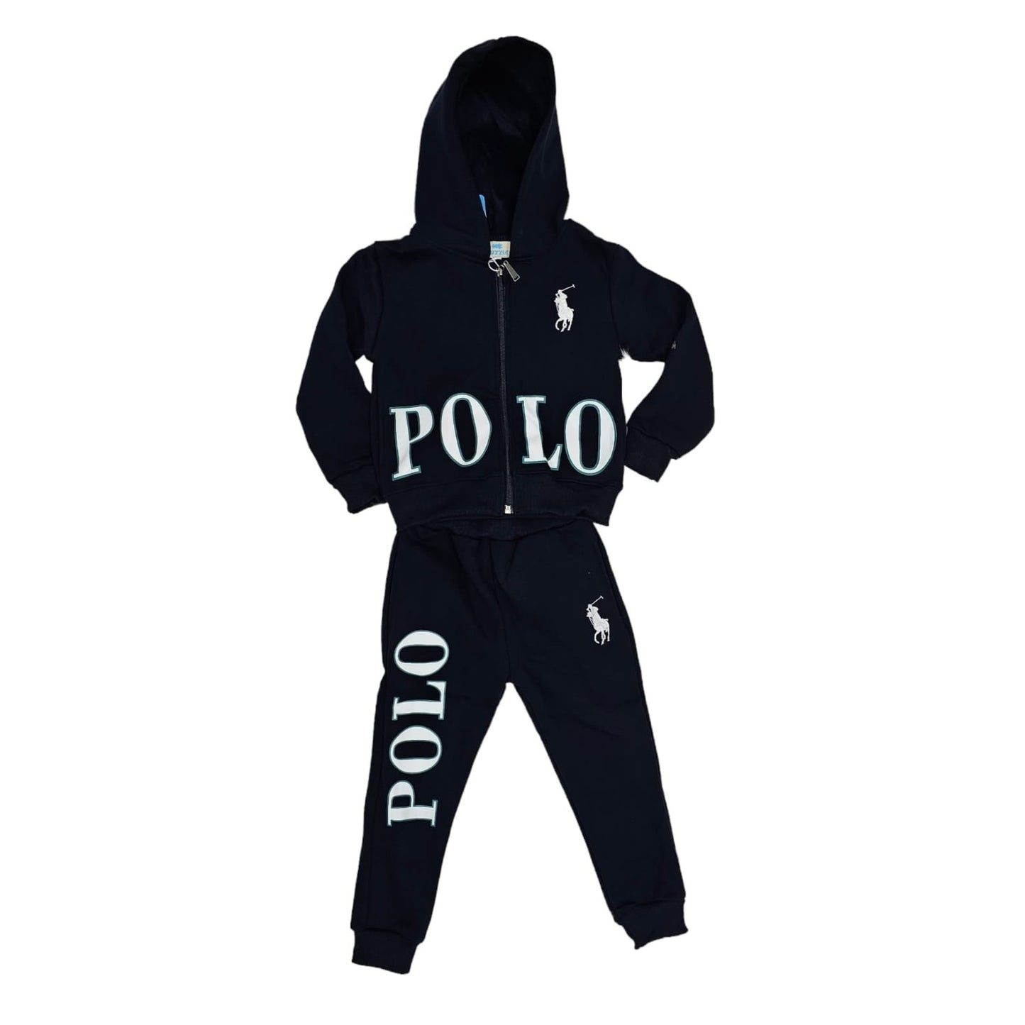 Polo Navy Blue Boys Tracksuit Zip