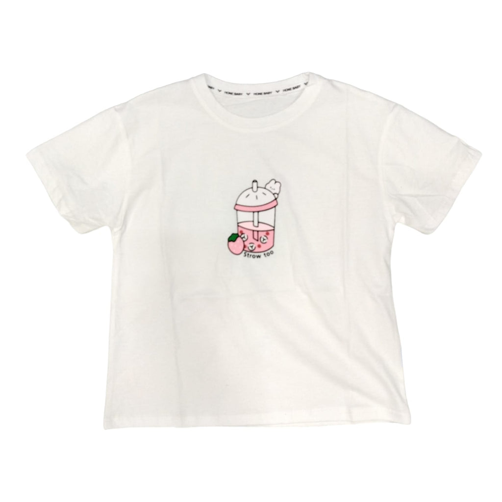 Strow Too Girls Short Sleeved T-shirt