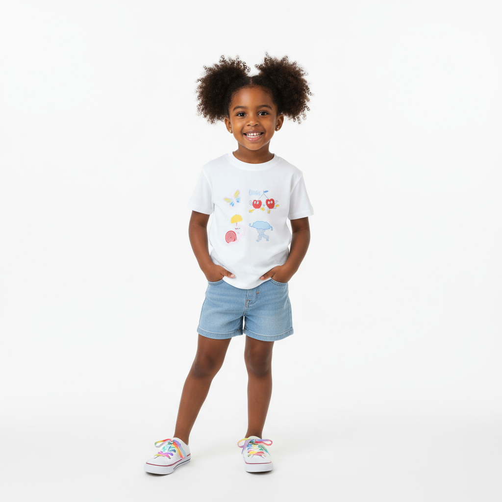 UGGH Short-Sleeved Kids T-Shirts | Ages 3–4, 4–5 | Fun & Comfortable