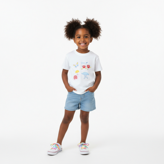 UGGH Short-Sleeved Kids T-Shirts | Ages 3–4, 4–5 | Fun & Comfortable
