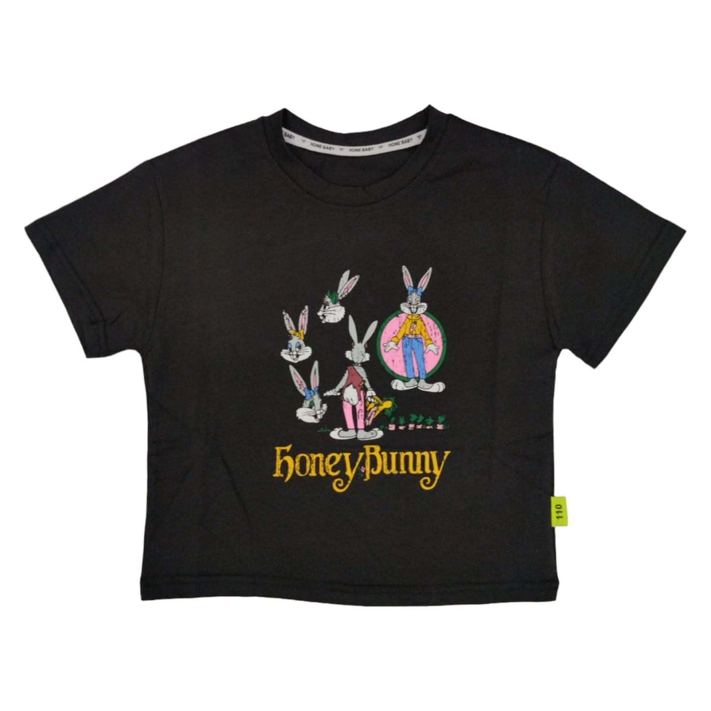 Grey Honey Bunny short sleeved t-shirt