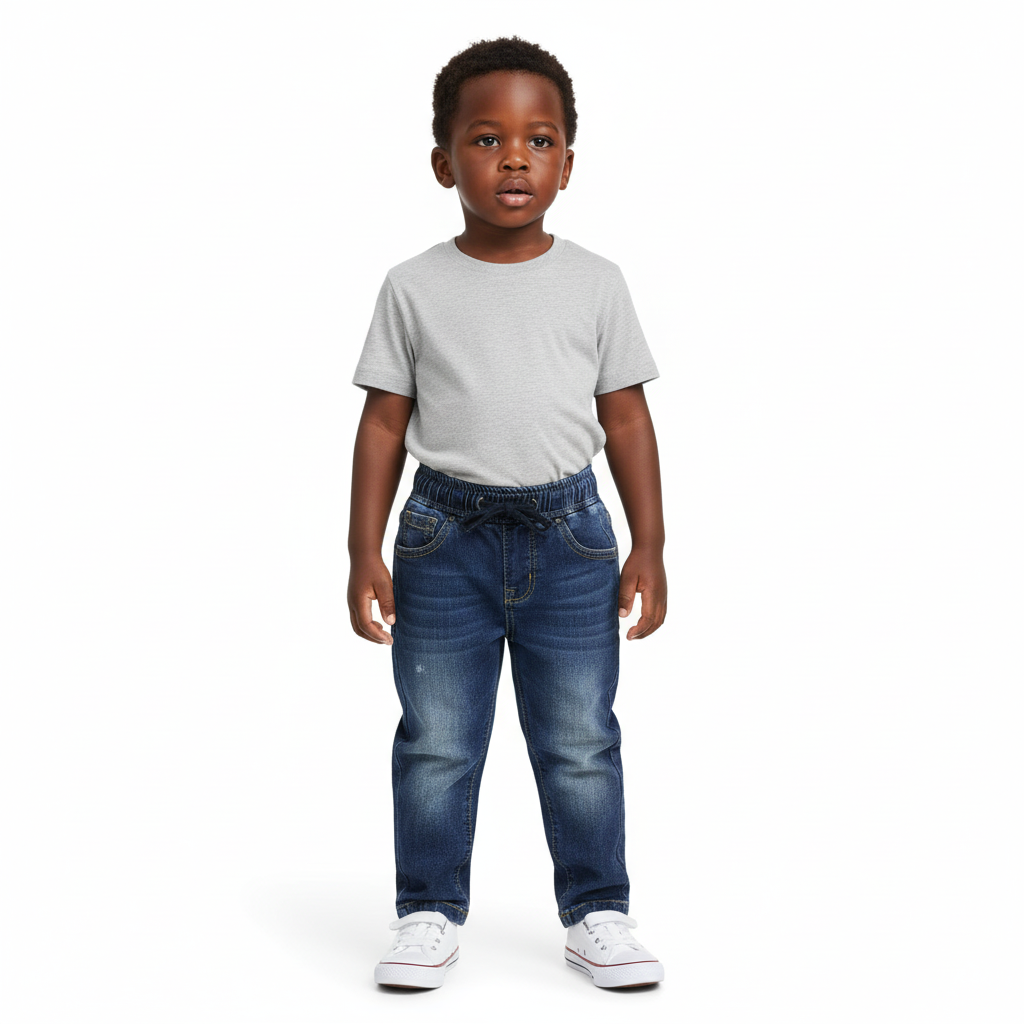 Quality Denim Baby Boys’ Jeans | Adjustable Waist | Sizes 6months