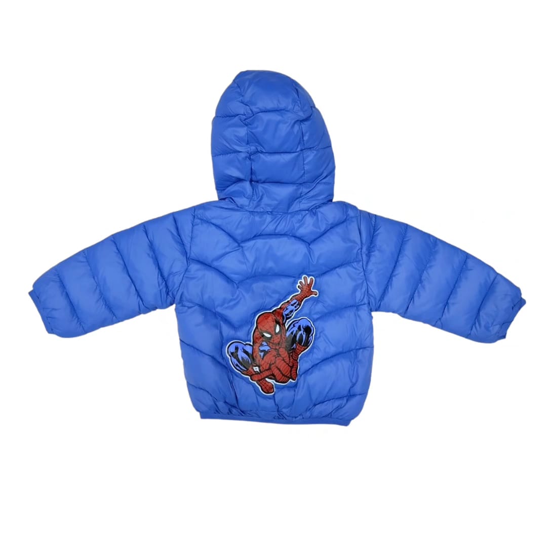 Spiderman-themed boys Puff Jackets