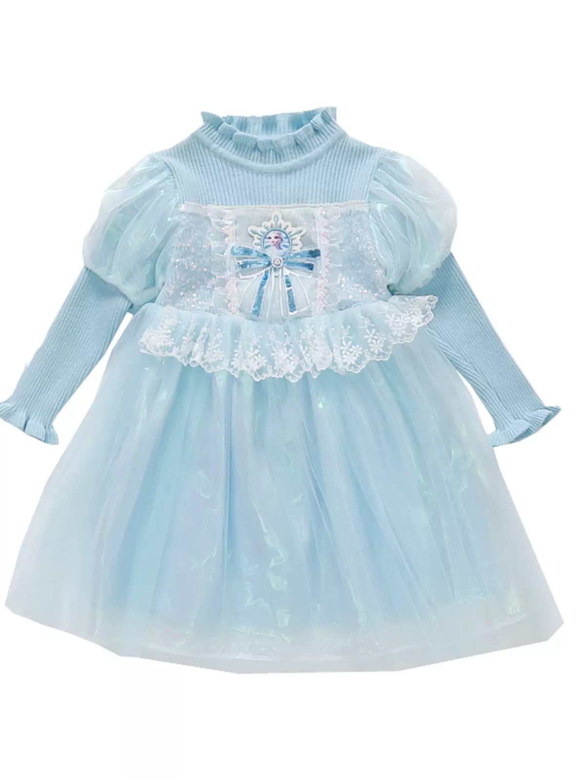 Girls frozen sweater dress