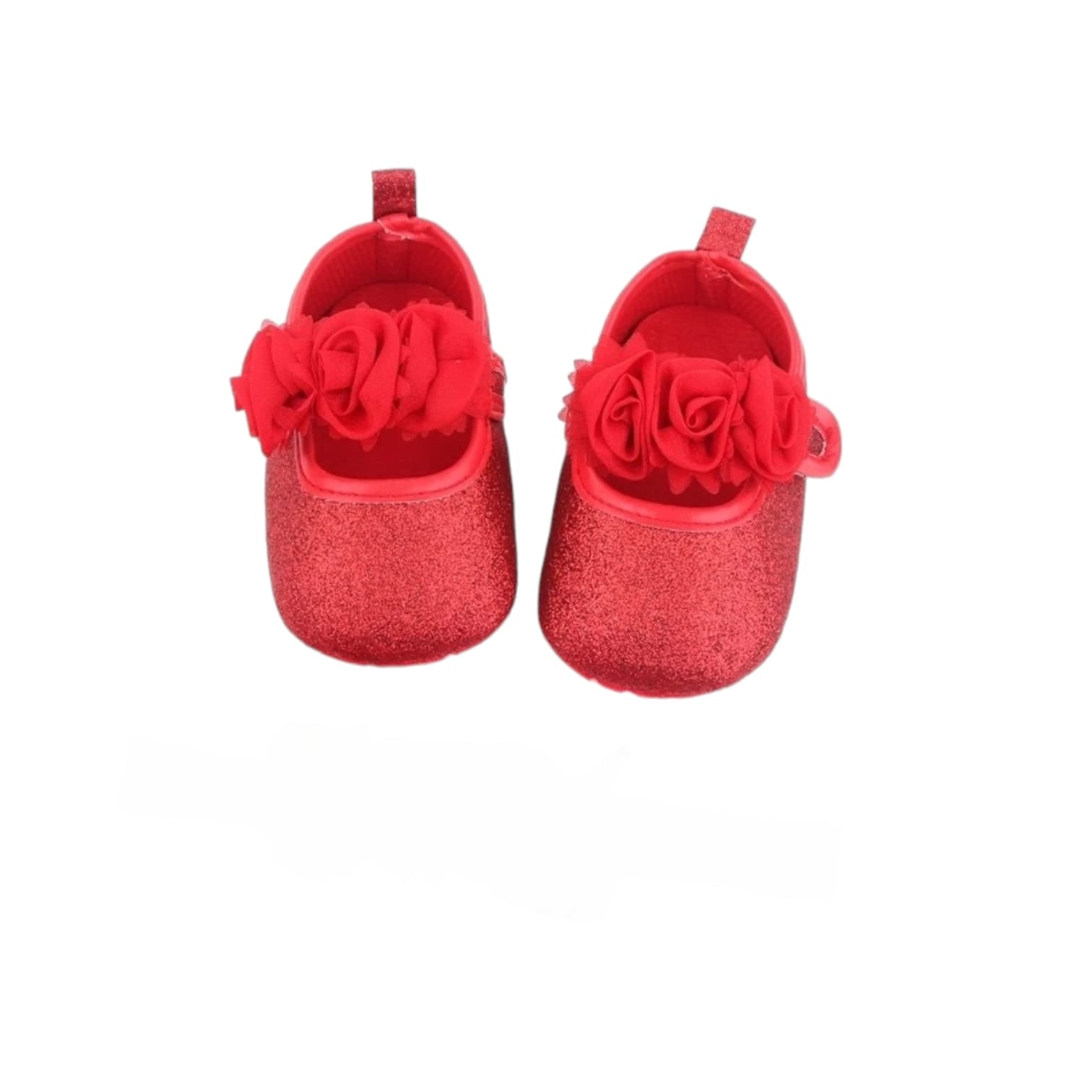 Red Baby Girl Pre-walkers