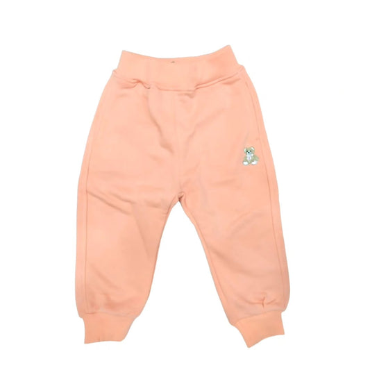 Girls Peach sweatpants