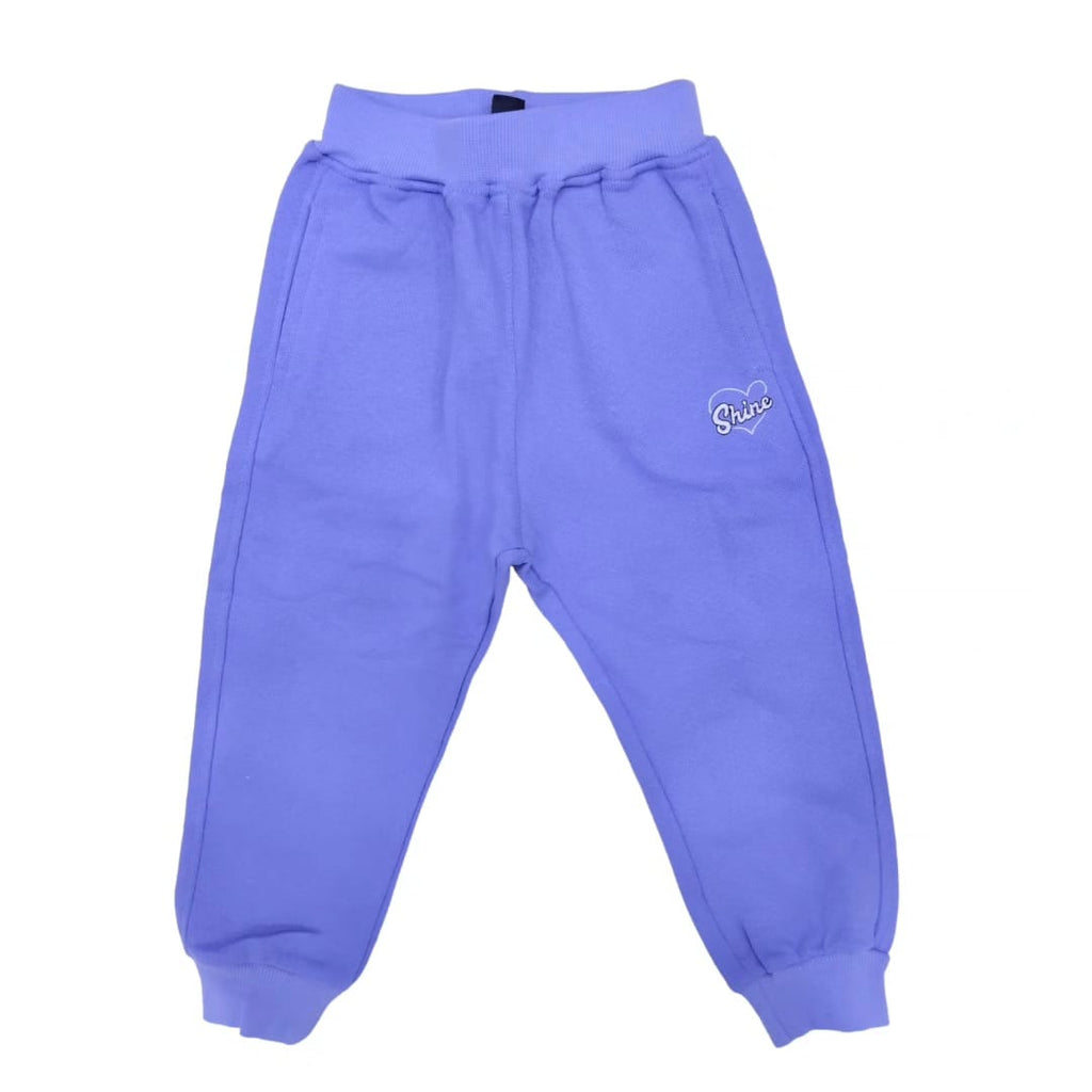Girls Purple sweatpants