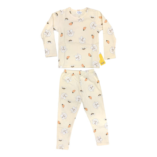 Cream baby lamb pajama