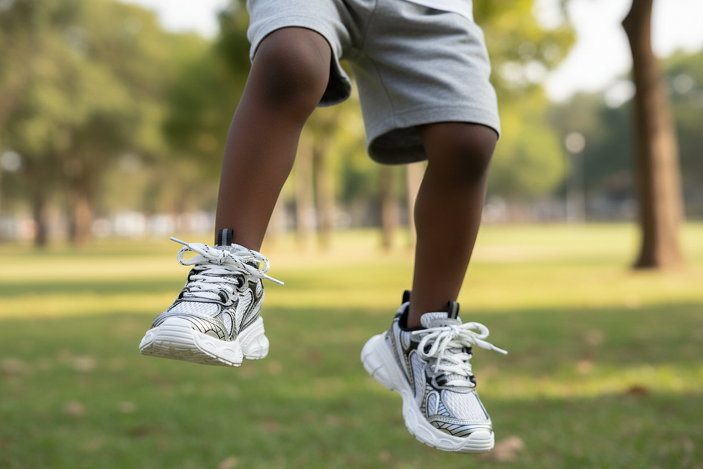 Grey Kids’ Sport Shoes | Sizes 32, 34, 35 | Comfortable Active Footwear