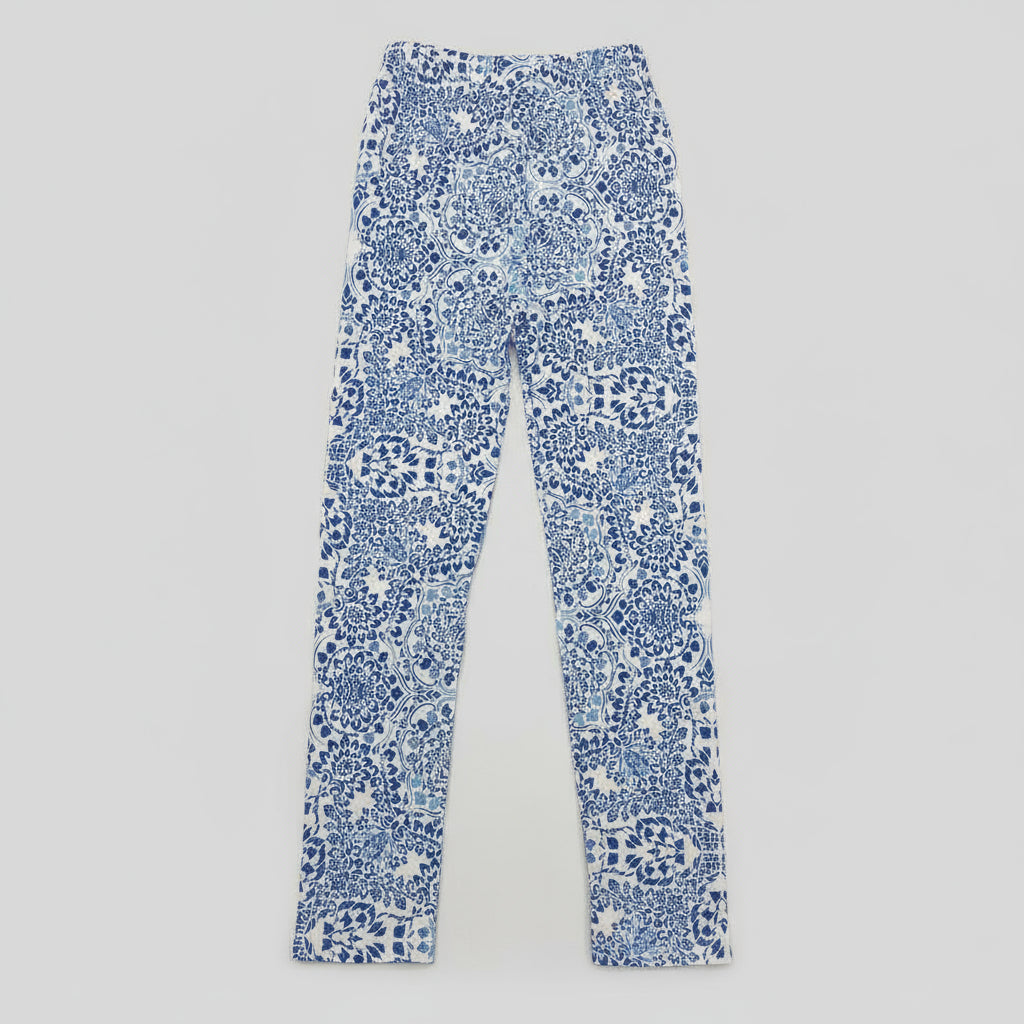 Girls Fabric Tights | Soft Stretch Material | Sizes 130–170 (Ages 6–13)