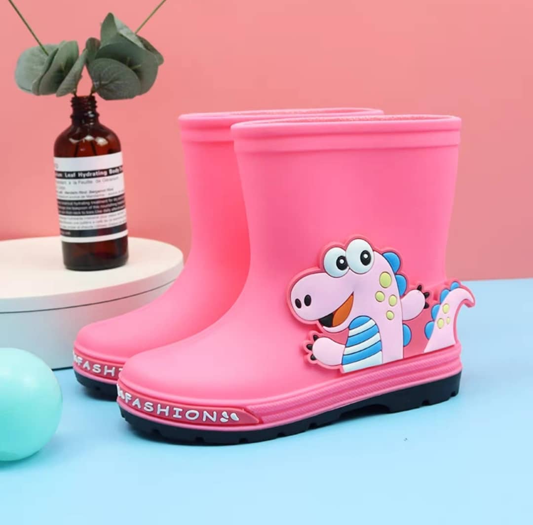 Kids' Rain Boots| Waterproof Boys & Girls  Boots | Non-Slip Soles | Sizes 26–35