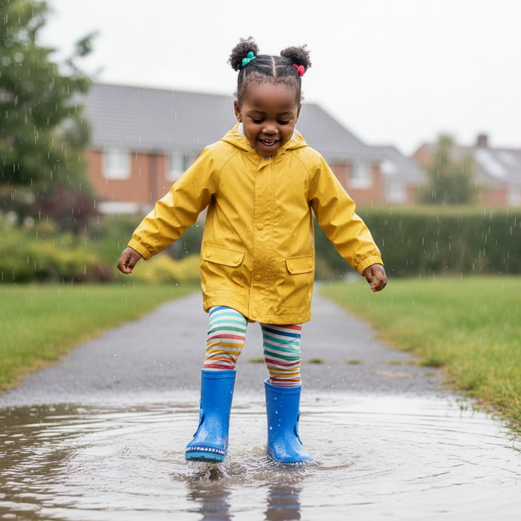 Kids' Rain Boots| Waterproof Boys & Girls  Boots | Non-Slip Soles | Sizes 26–35