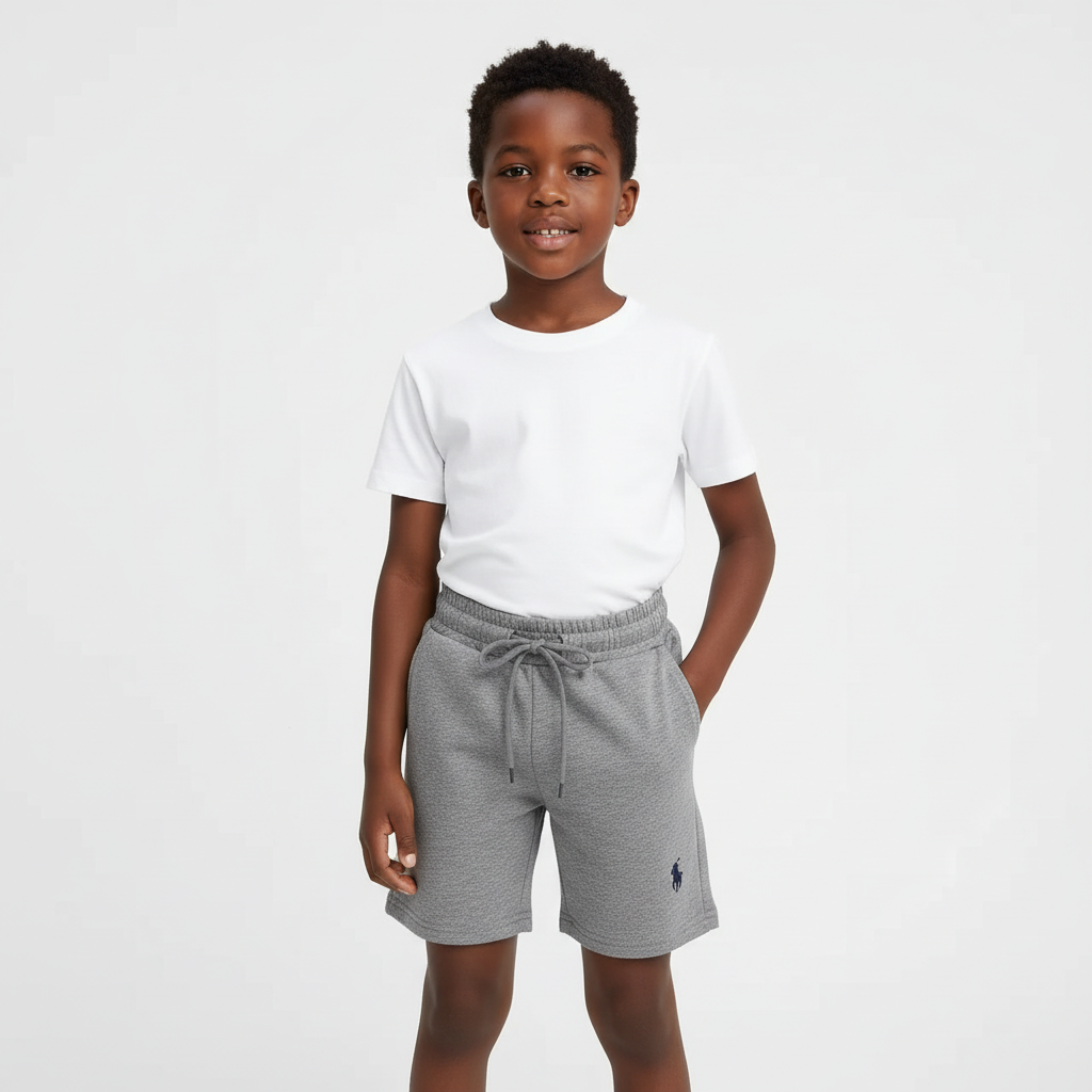 Polo Shorts for Kids | Cotton Casual Bottoms for Boys & Girls | Comfortable Play Shorts | Various Sizes