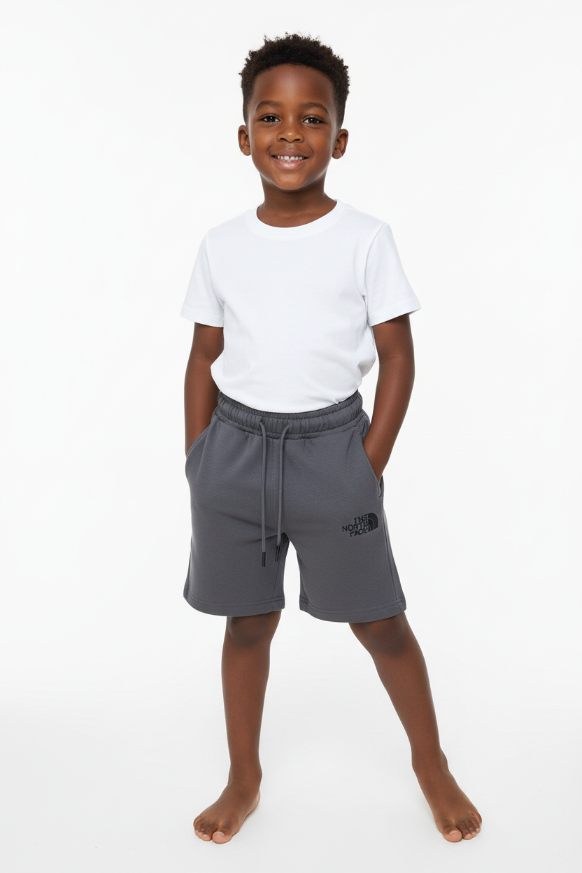 The North Face Design Shorts for Kids | Sporty Casual Bottoms for Boys & Girls | Soft Cotton | Various Sizes |