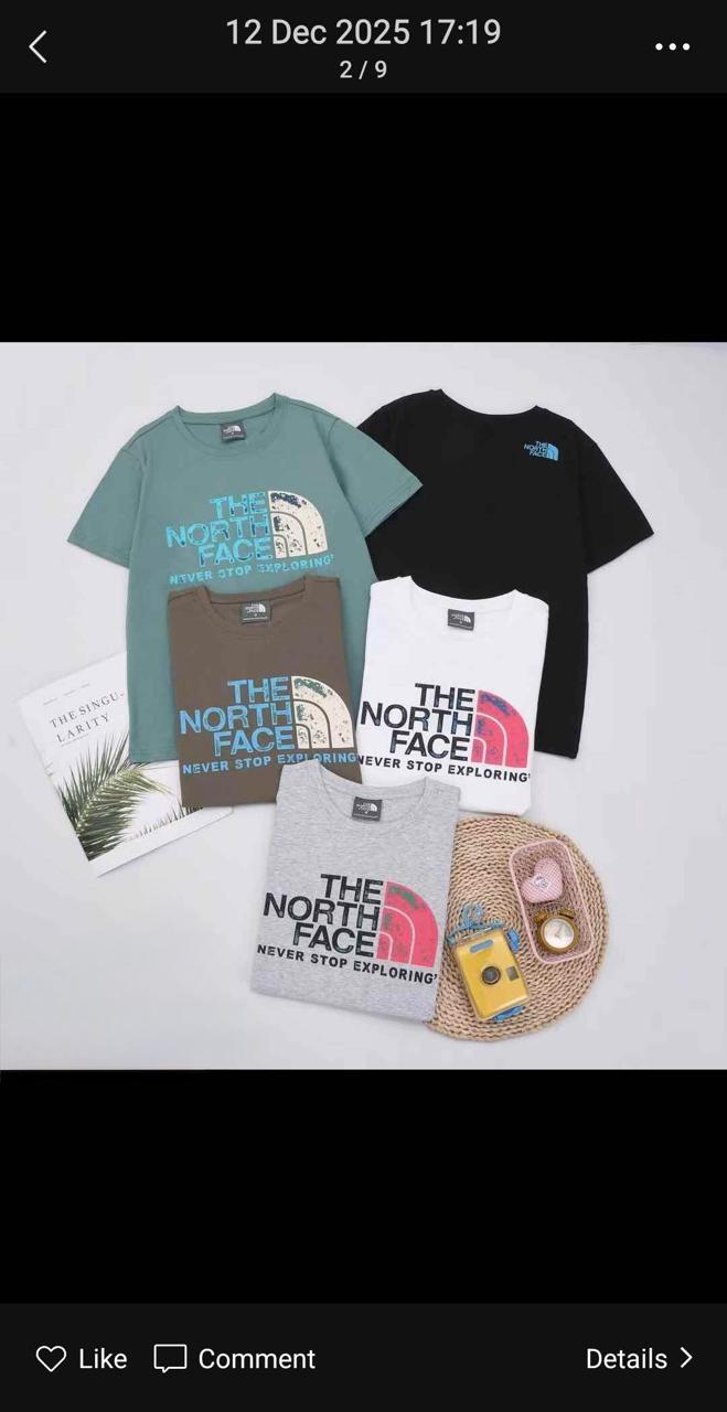 The North Face Design T-Shirts for Kids | Trendy Graphic Tees for Boys & Girls | Soft Cotton | Various Sizes