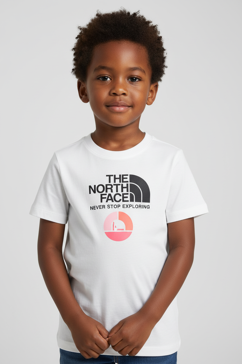 The North Face Design T-Shirts for Kids | Trendy Graphic Tees for Boys & Girls | Soft Cotton | Various Sizes