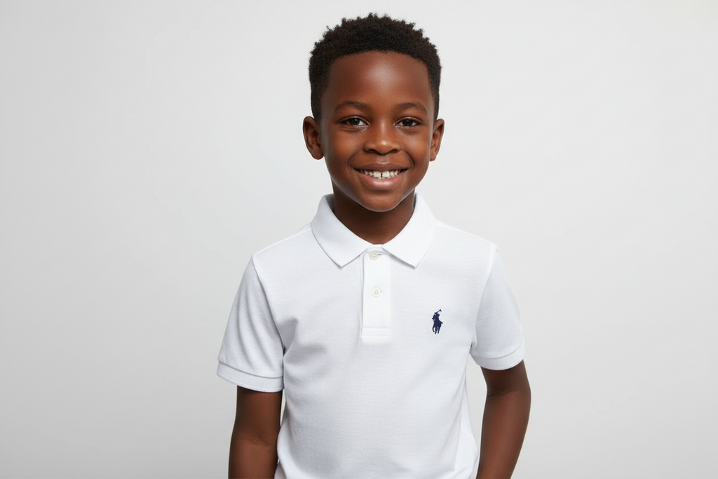 Short Sleeved Polo Shirts for Kids | Cotton Polo Tees for Boys & Girls | School Uniform Essential | Various Sizes