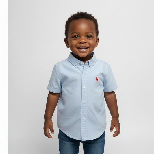 Short Sleeved Polo Shirts for Kids | Cotton Polo Tees for Boys & Girls | School Uniform Essential | Various Sizes