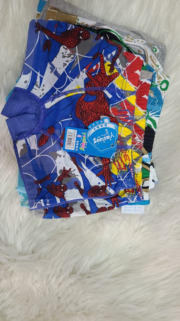 Boys Spiderman Theme Boxers