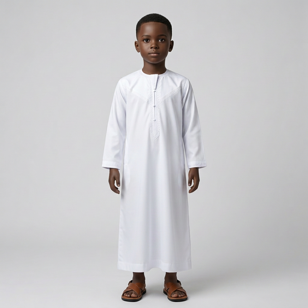 Boys’ Kanzu in Kenya | Muslim Boys’ Wear Ages 4–10