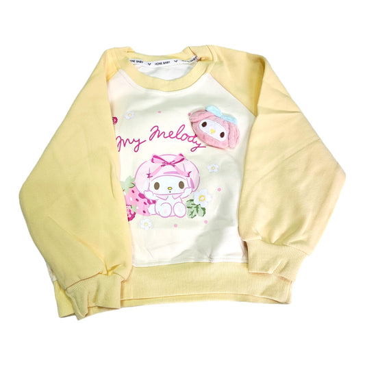 Girls cream my melody sweatshirt