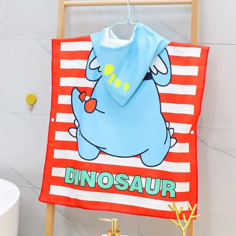 Kids Swimming Themed Towels | Quick Dry Soft Bath & Beach Towel for Boys