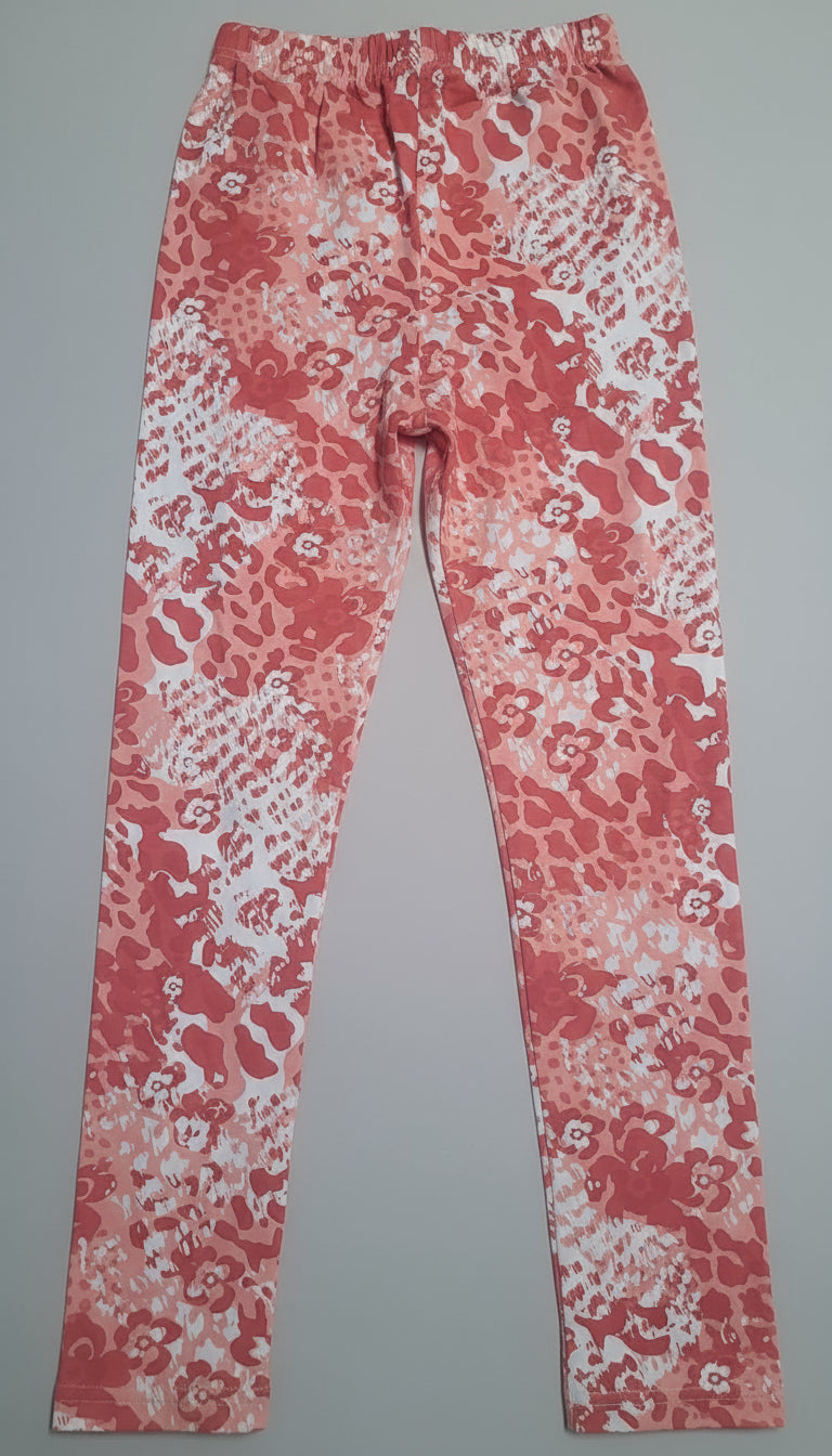 Pink cotton Patterned  tights