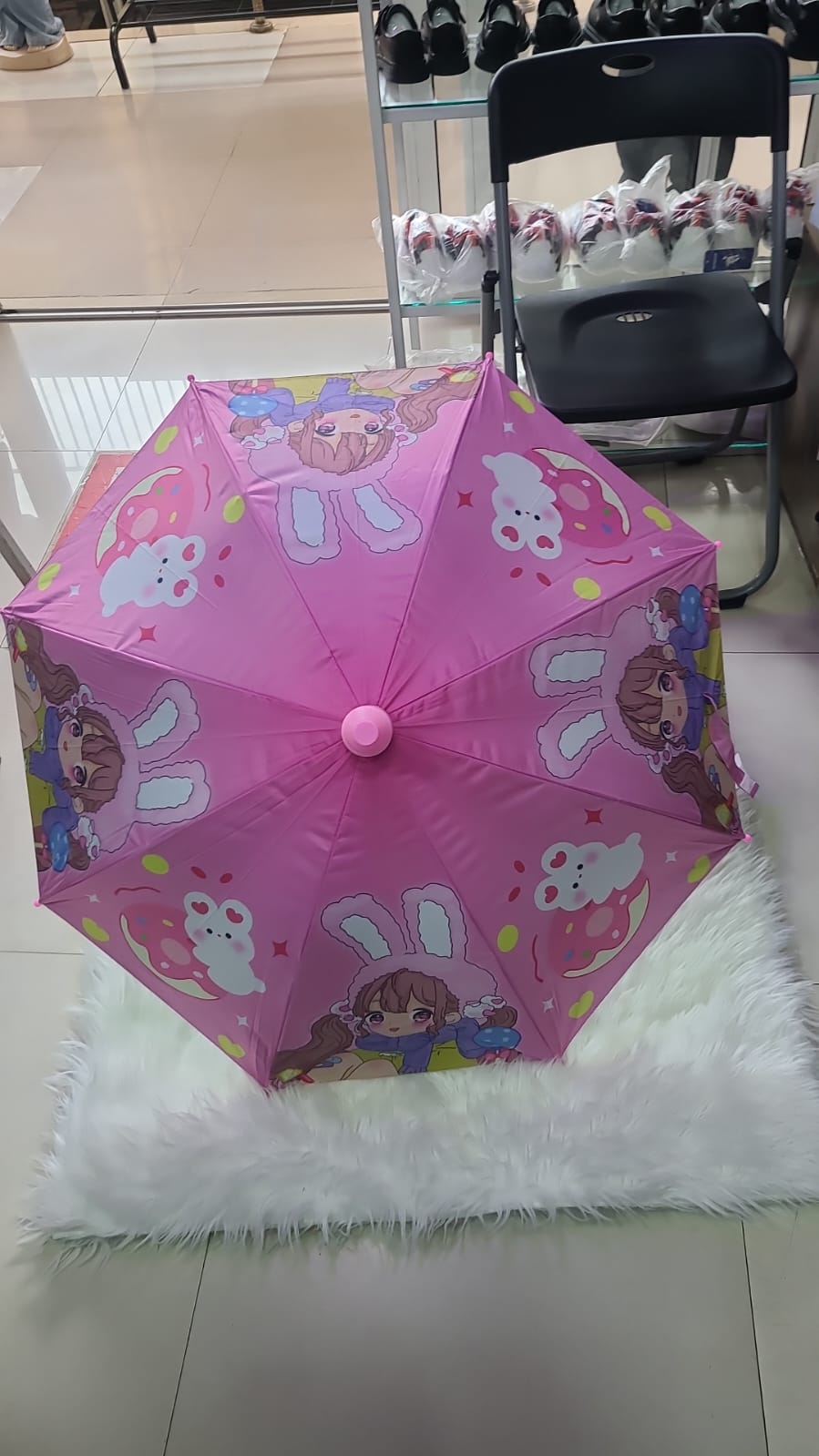 Girls Umbrella | Cartoon Rain Protection for Girls