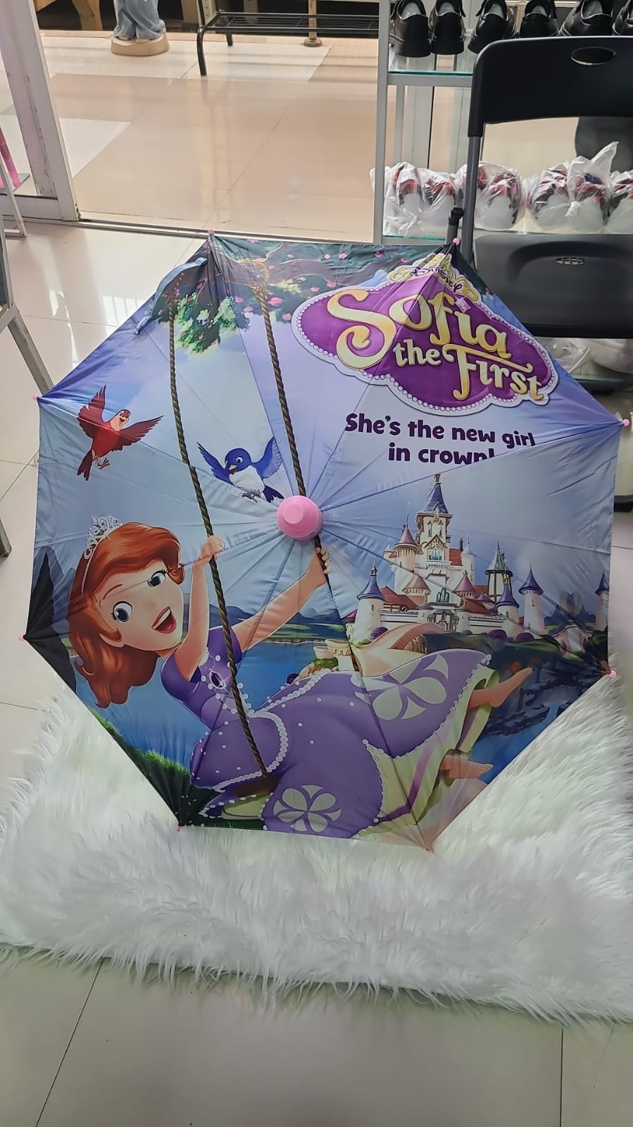 Girls Umbrella | Cartoon Rain Protection for Girls