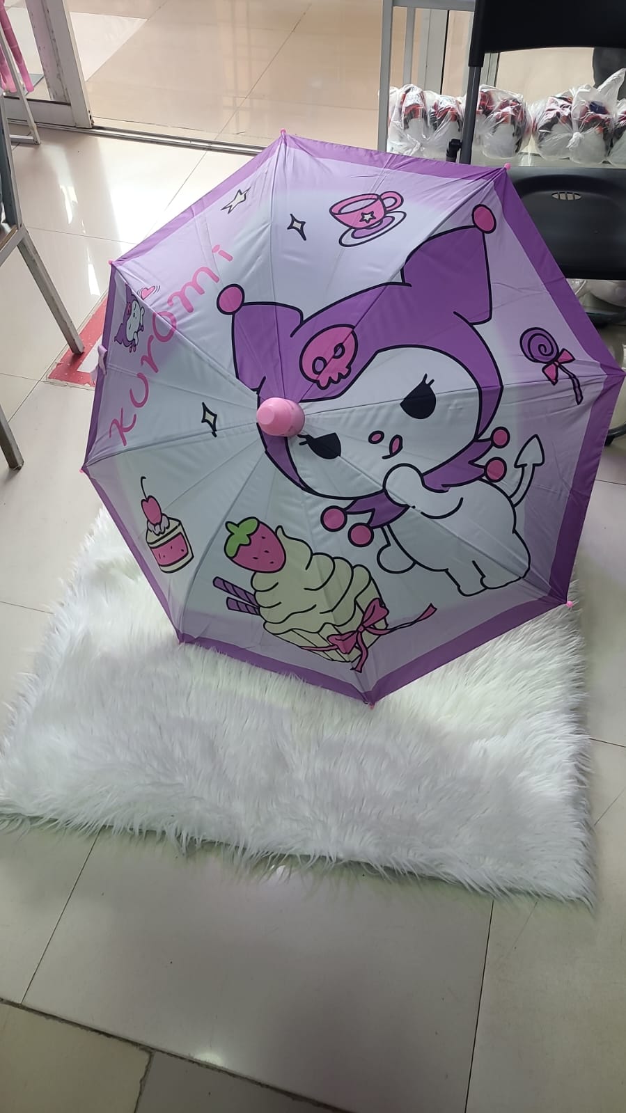 Girls Umbrella | Cartoon Rain Protection for Girls